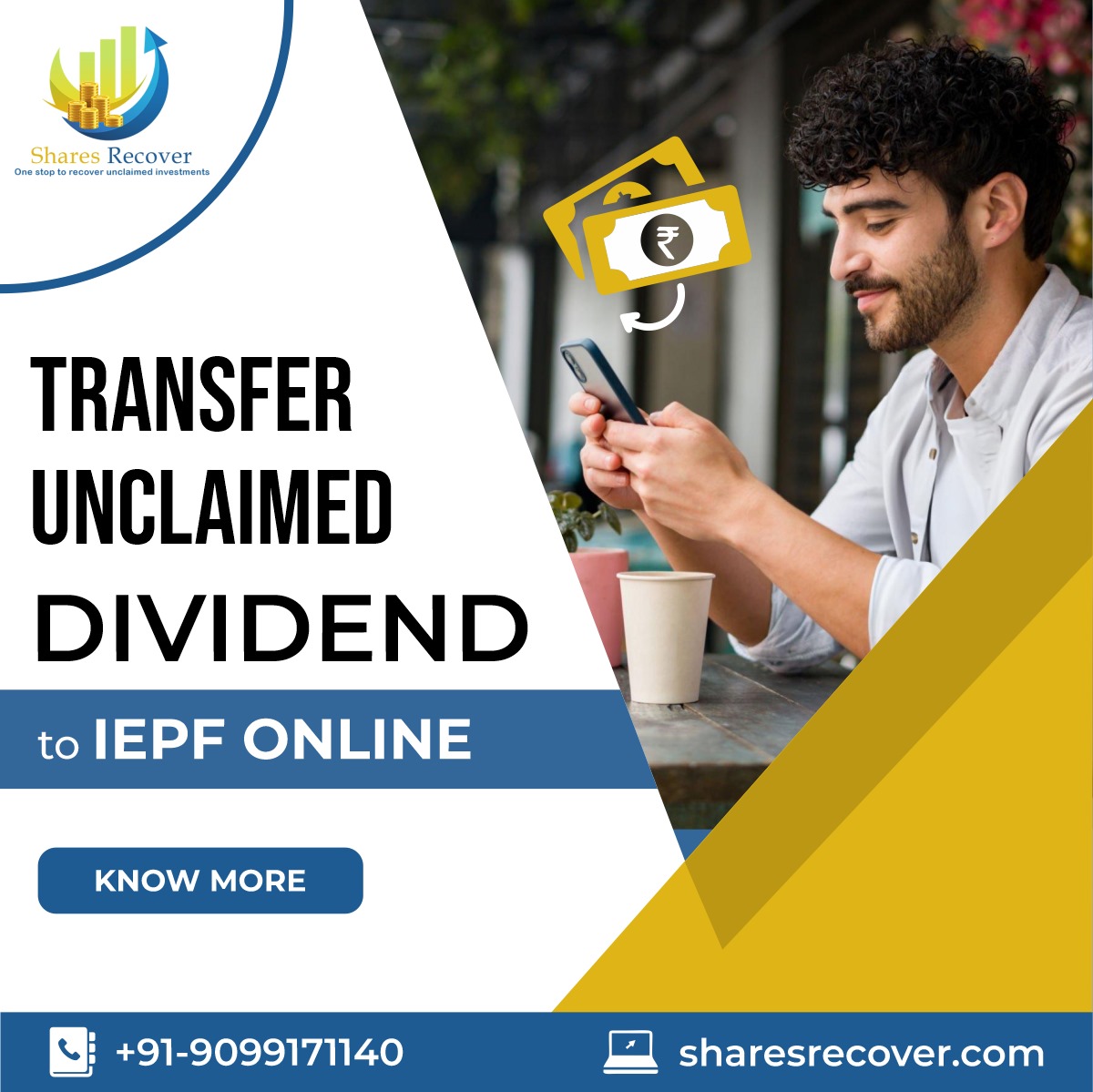 Transfer Unclaimed Dividend to IEPF