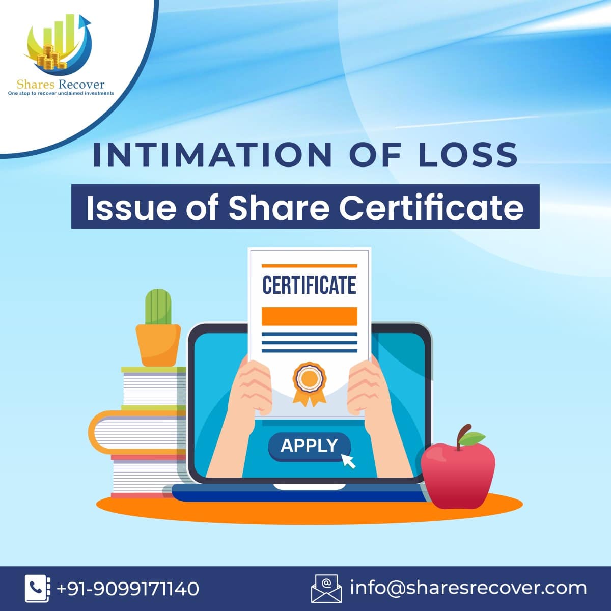 Issue of Share Certificate